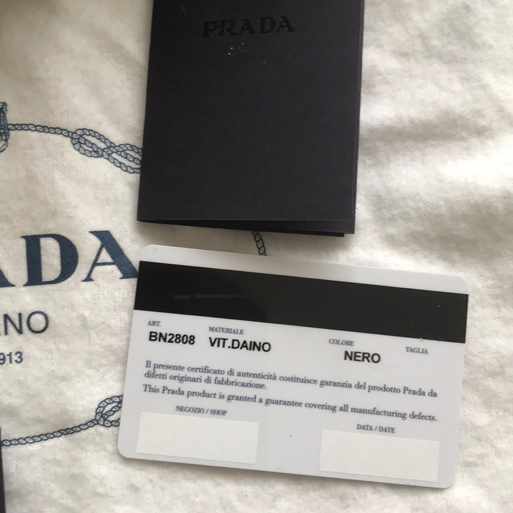 SOLD ~ Black Prada bag - Picture 5 of 9